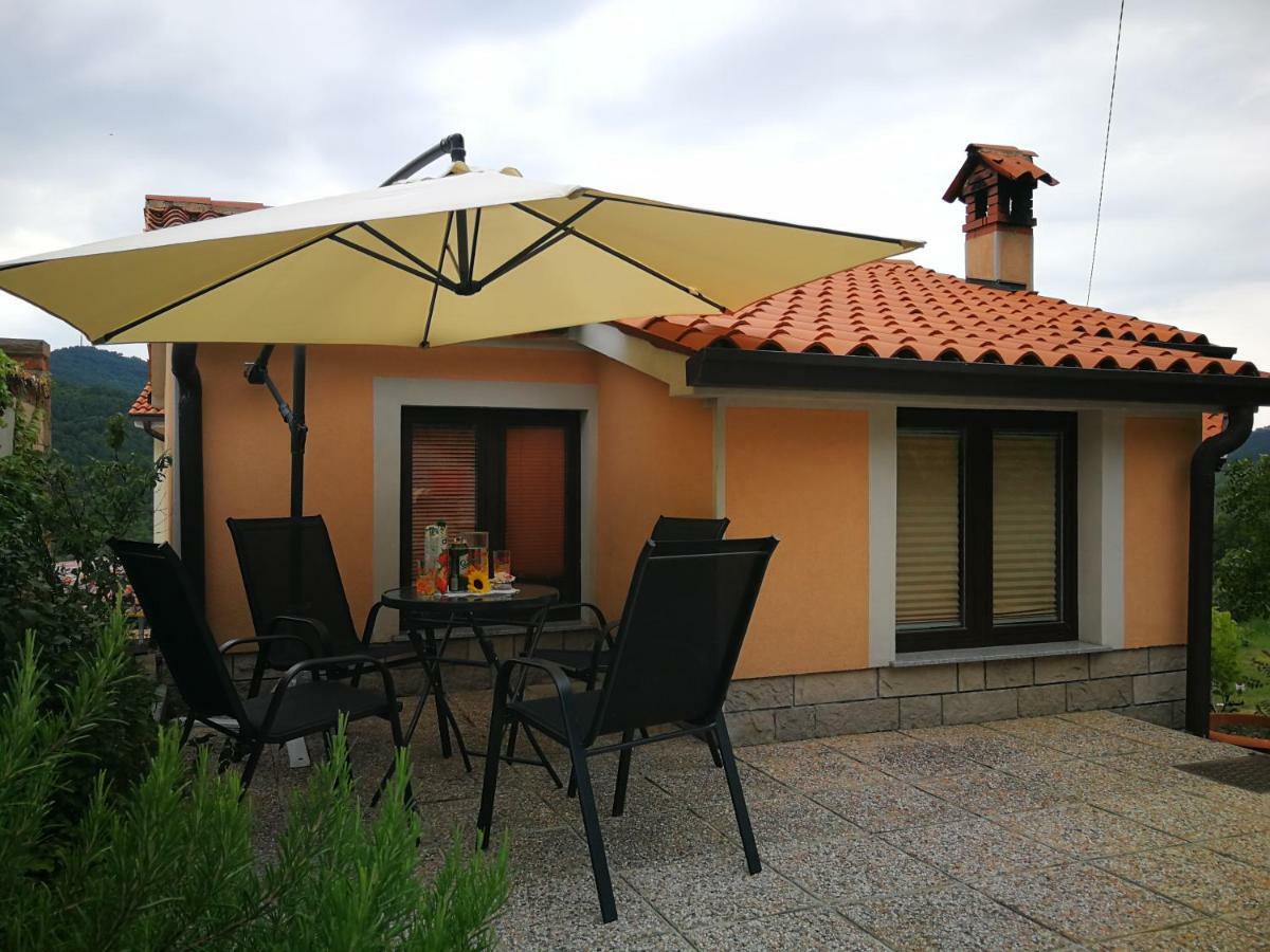 House Ceh Villa Črni Kal Exteriör bild